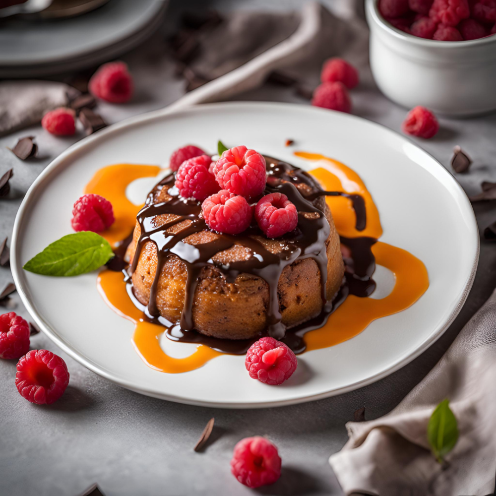 Budino cachi e cioccolato